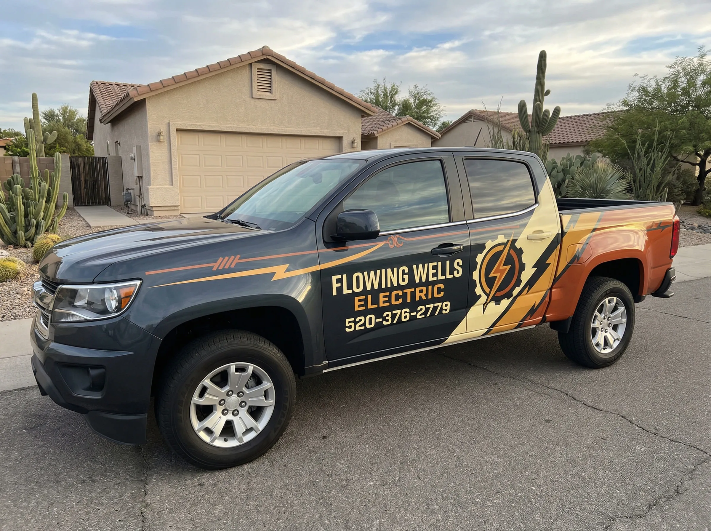 Licensed electrician working in Tucson, Arizona